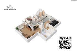 Grundriss Untergeschoss / mit Einliegerwohnung
