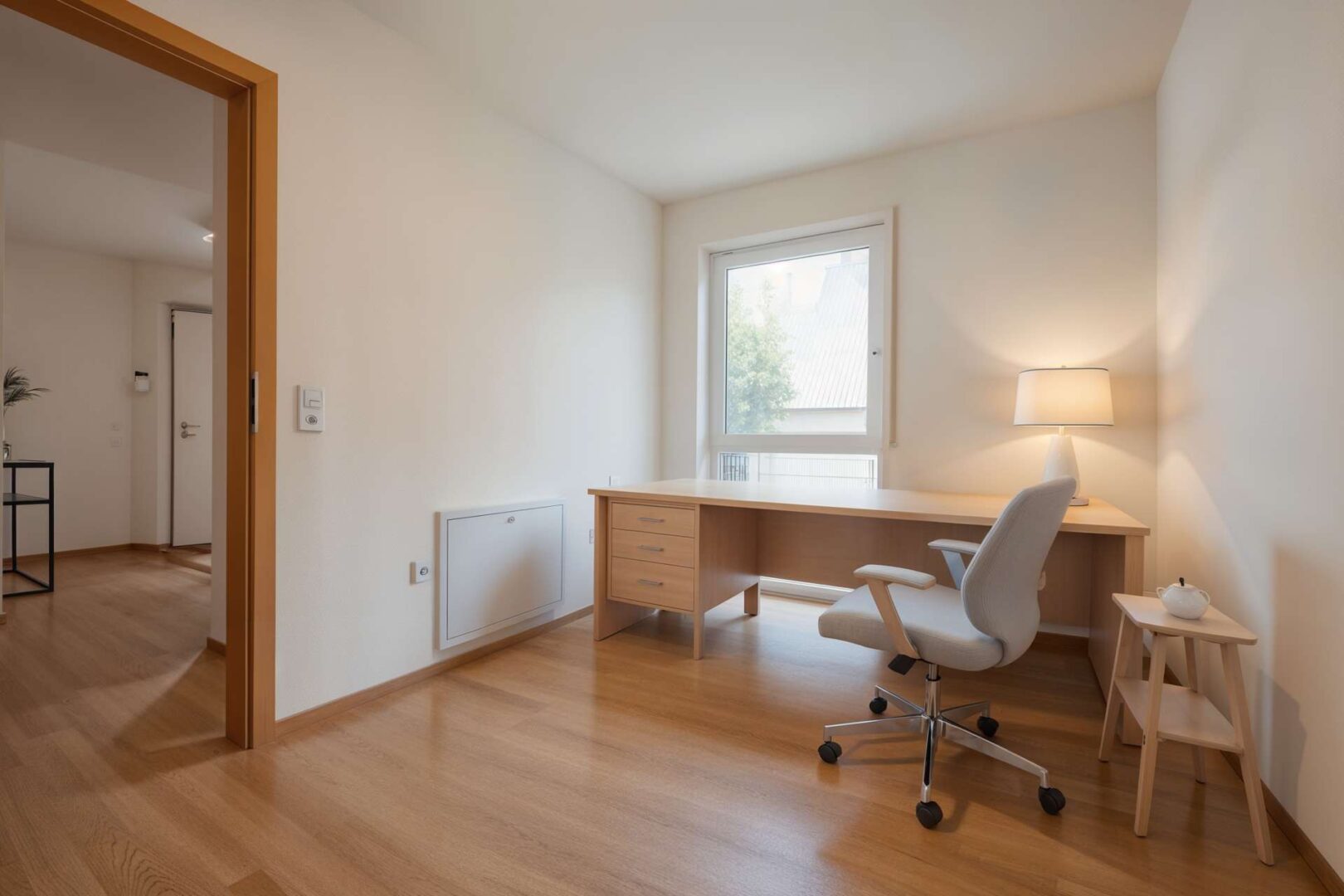 Büro EG  - Arbeitszimmer, Skandinavisch - (KI generiert)