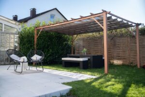 Außenbereich Pergola