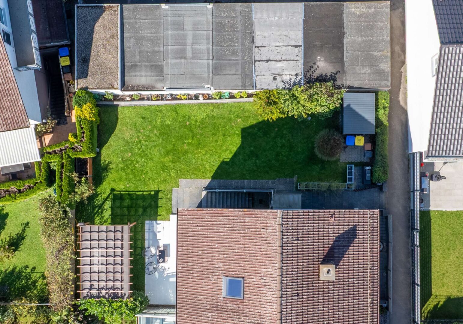 Ansicht Grundstück & Haus