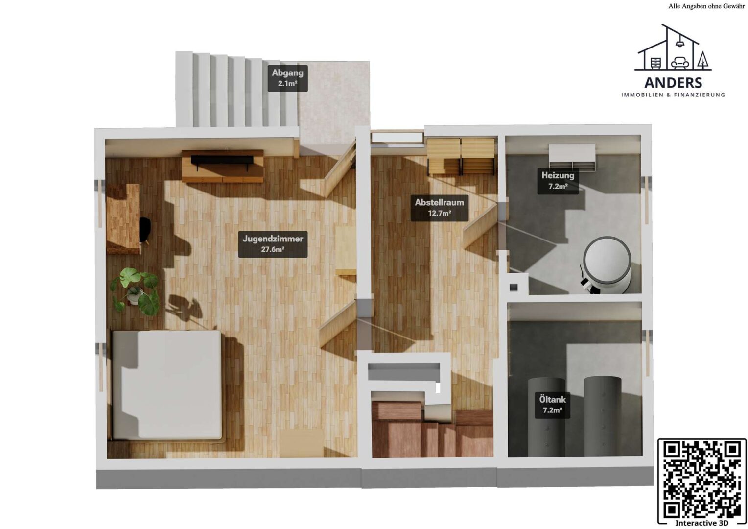 Grundriss Untergeschoss