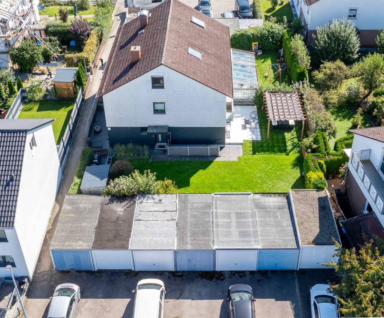 Ansicht Garten & Haus