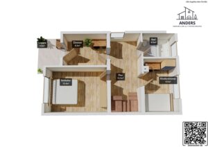 Grundriss Obergeschoss