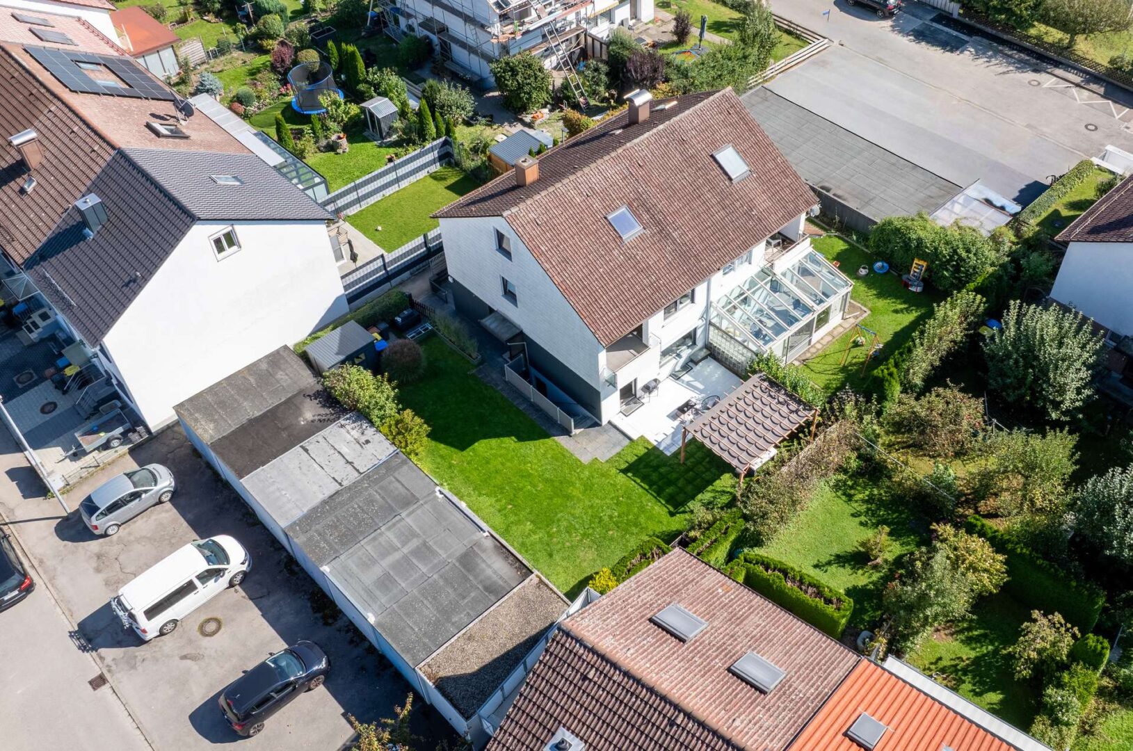 Ansicht Garten & Haus