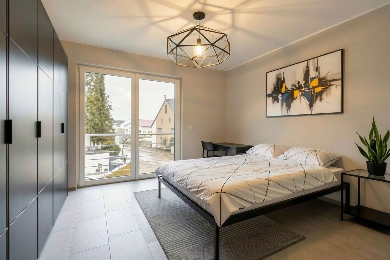 Schlafzimmer - Möbel KI visualisiert