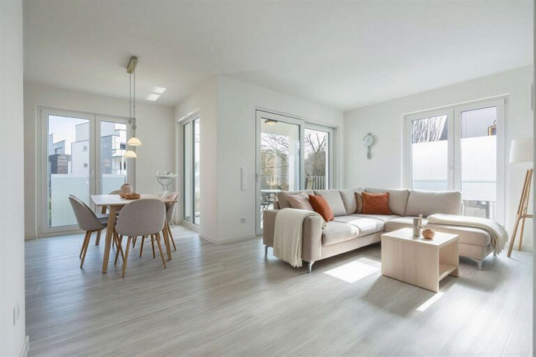 Wohnzimmer - Möbel visualisiert