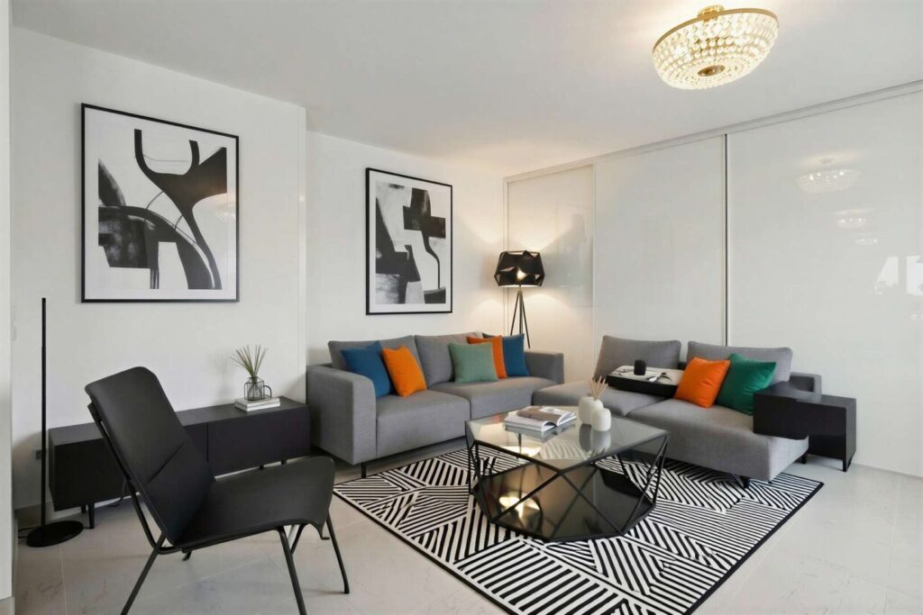 Wohnzimmer - Moderne Einrichtung