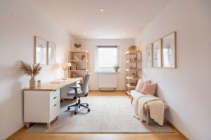 Schlafzimmer/Büro/Kinderzimmer EG - visualisiert