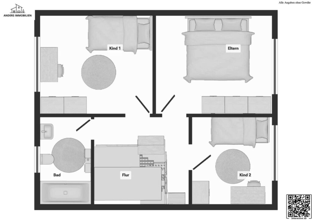 Grundriss 2D OG